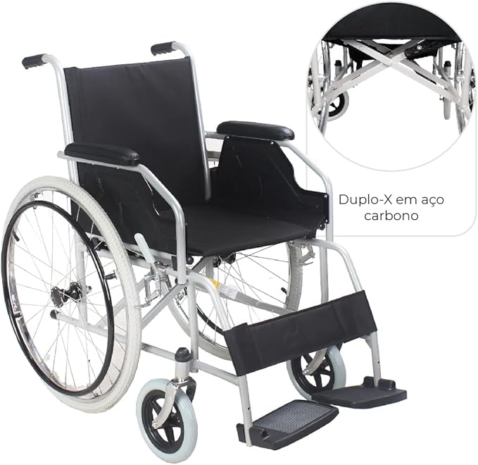 Encosto reclinável da Cadeira D100 Dellamed para maior conforto