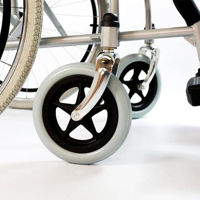 Cadeira de Rodas D100 Dellamed dobrada para transporte